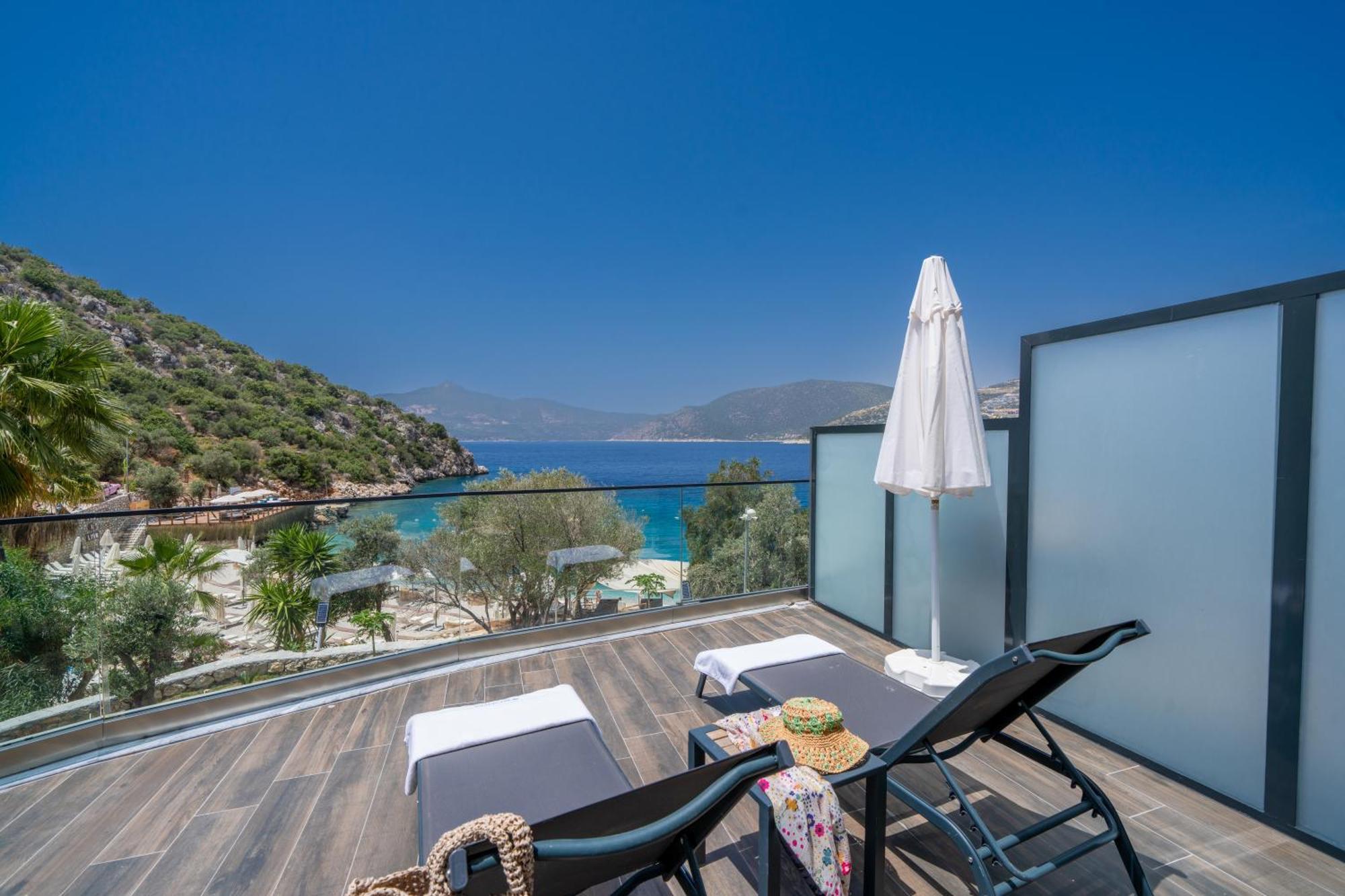 Kalkan Beach Park Hotel Kaş Exterior foto